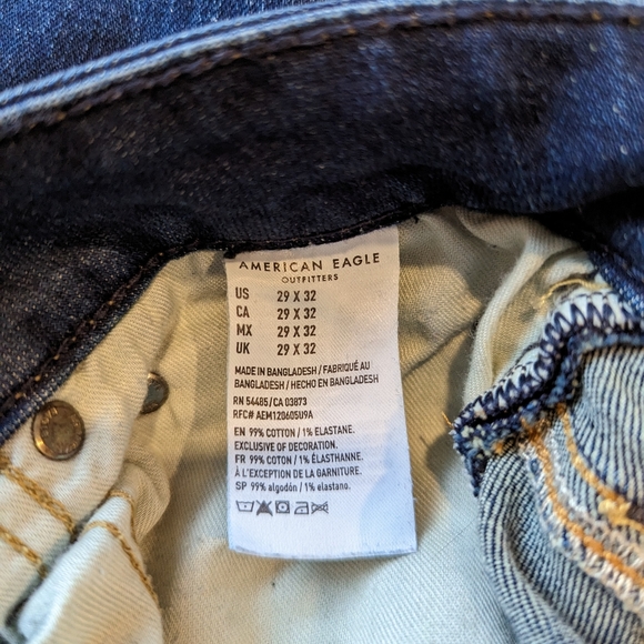 Men's American Eagle Straight Jeans - Picture 2 of 3